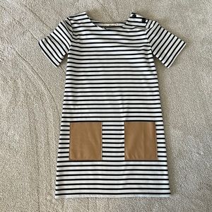 Ellison stripped short sleeve dress